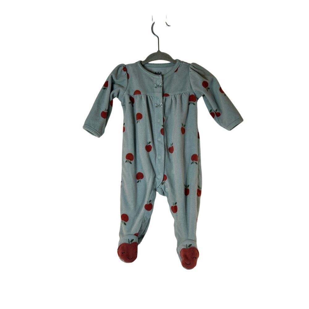 CHILD OF MINE by Carter’s Girl’s Fleece Footed Pajama / Size: 0-3 Months